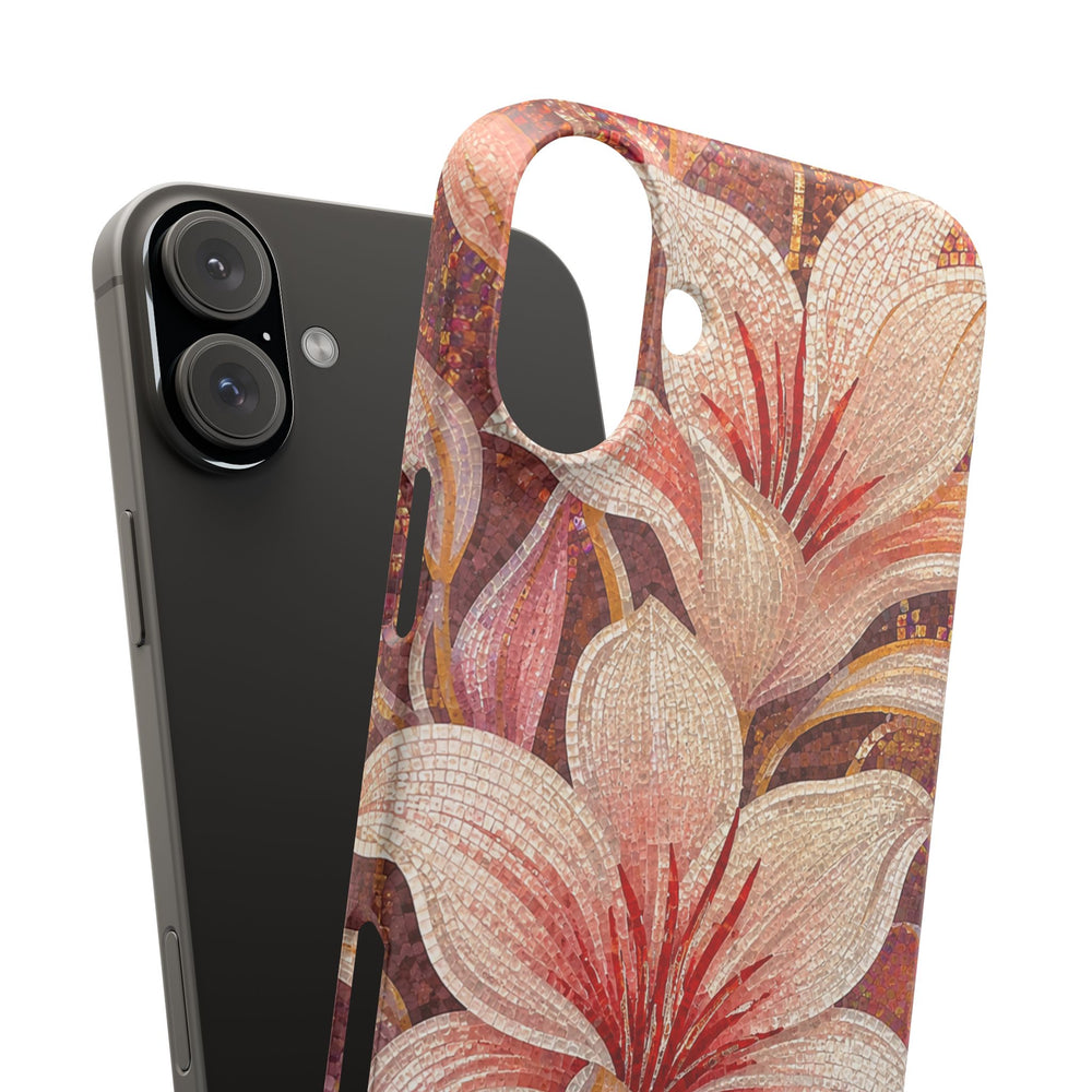 Floral Lily Snap Case