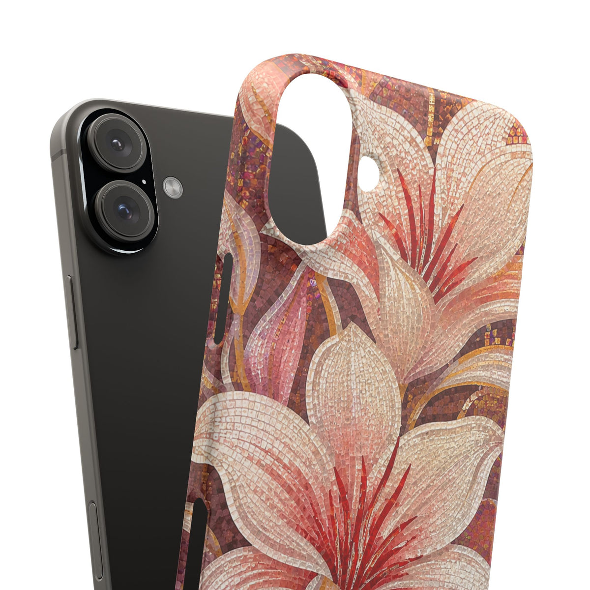 Floral Lily Snap Case