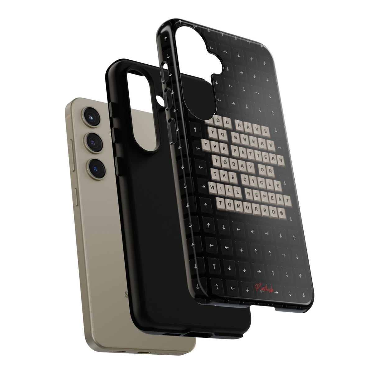 "Break the pattern" Keyboard Tough Case