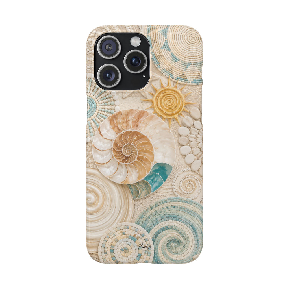 Coastal Seashell Snap Case