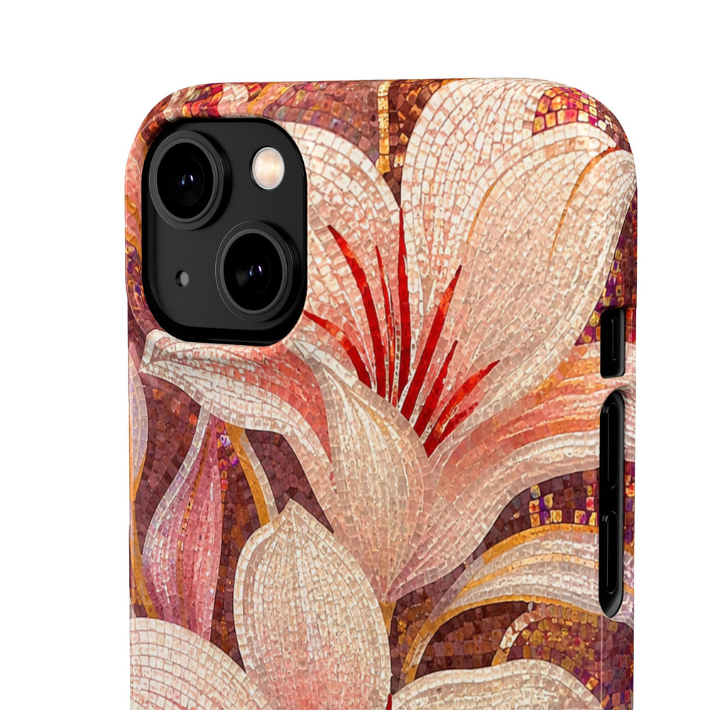 Floral Lily Snap Case
