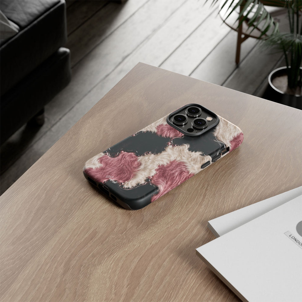 Cow Print Swirl Tough Case