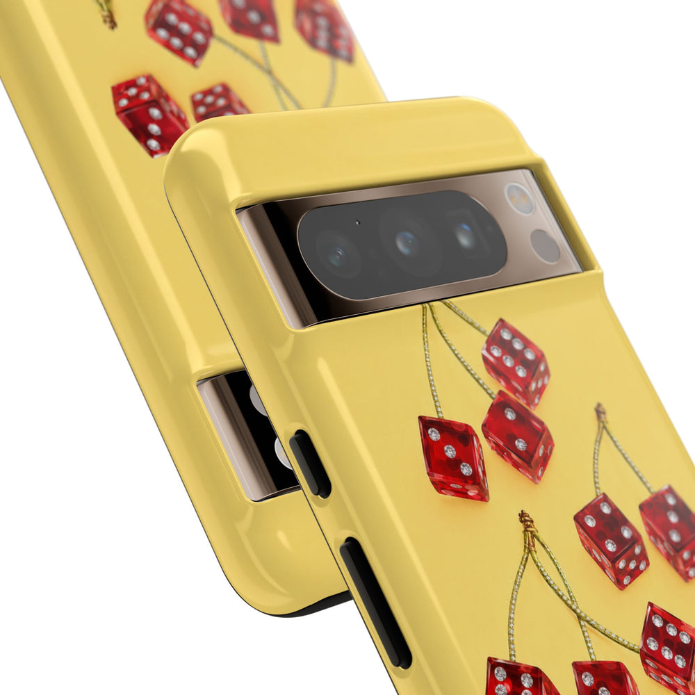 Cherry Dice Tough Phone Case