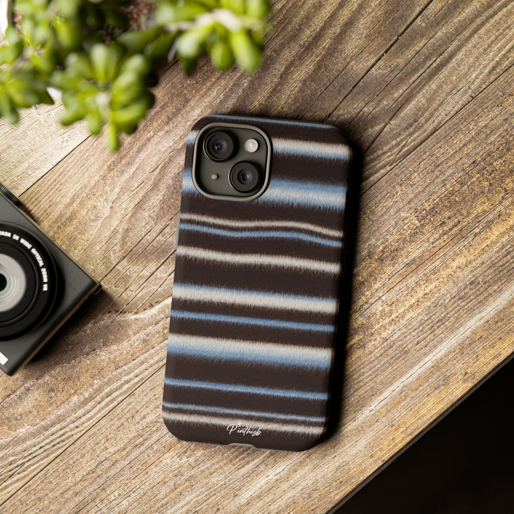 Striped Wave Tough Case