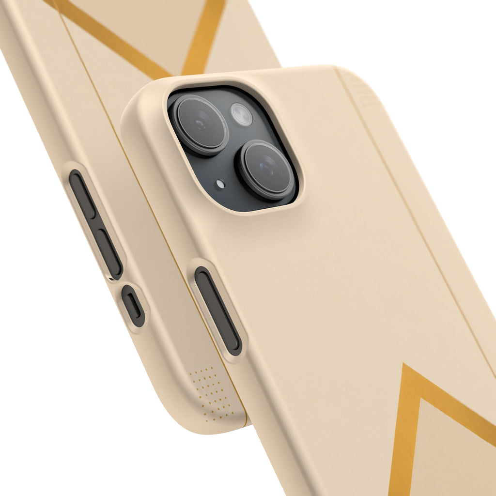 Gold Malboro Inspired Snap Phone Case
