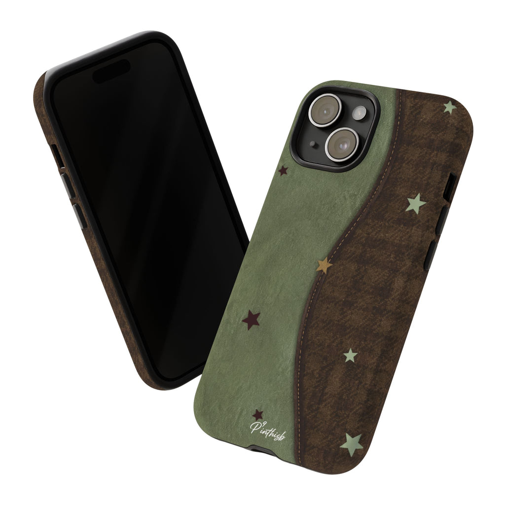 Rustic Stars Tough Phone Case