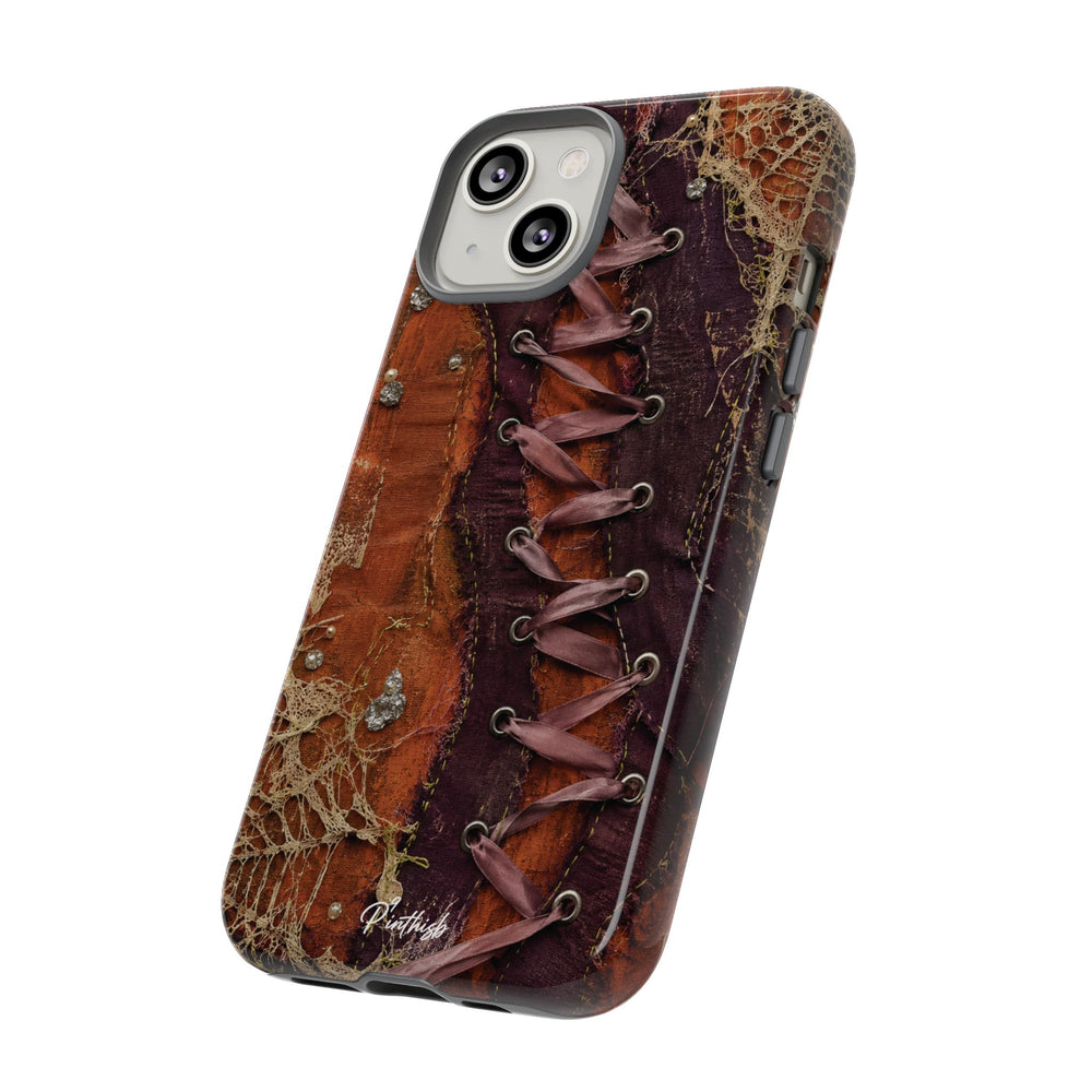Vintage Leather Lace Tough Case