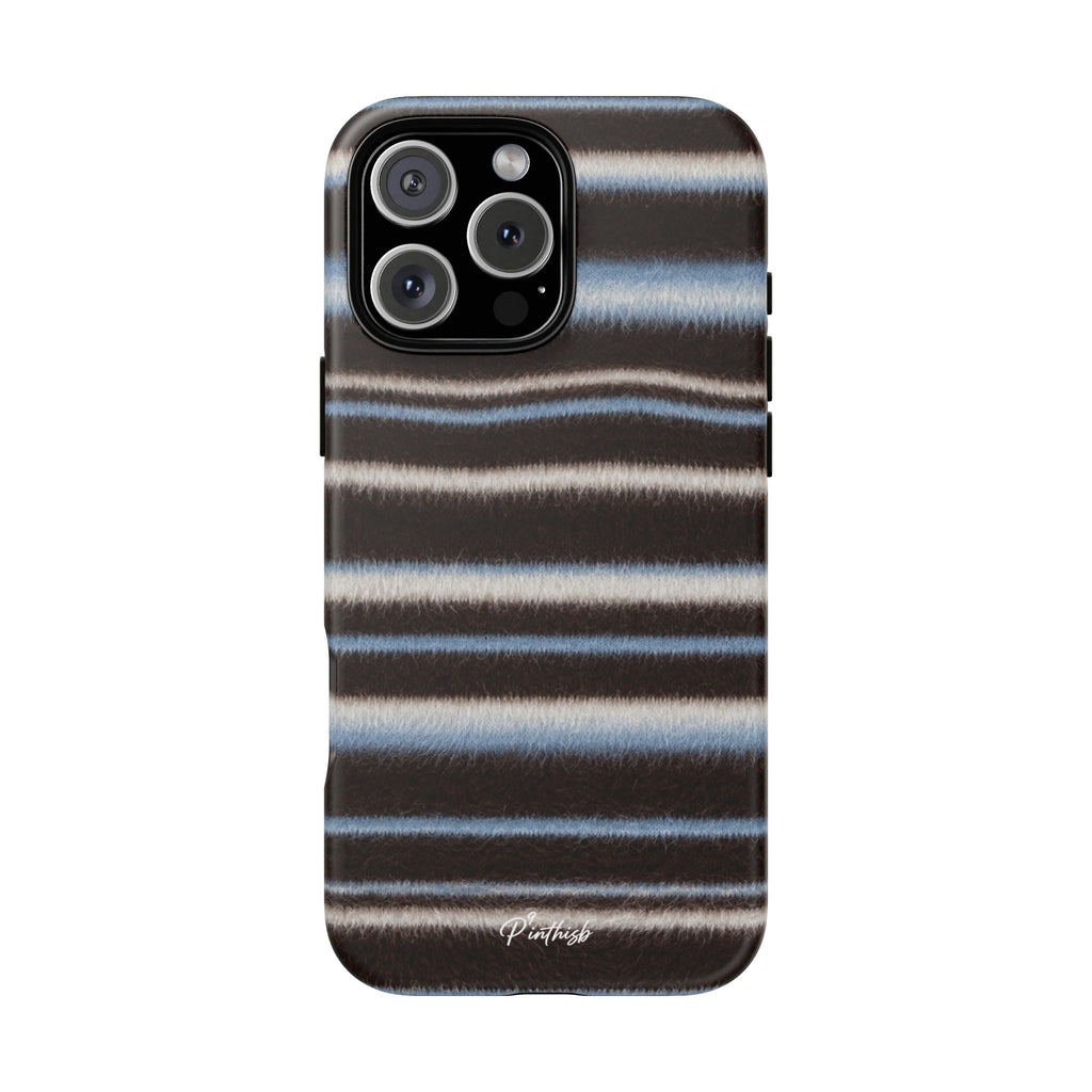 Striped Wave Tough Case