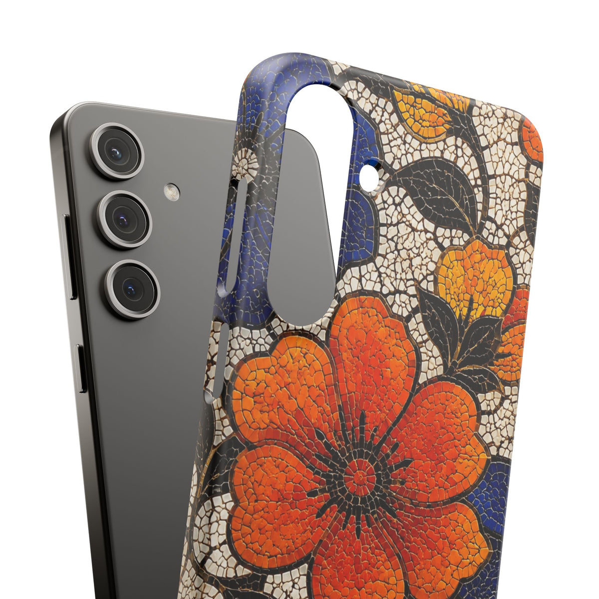 Floral Mosaic Snap Case