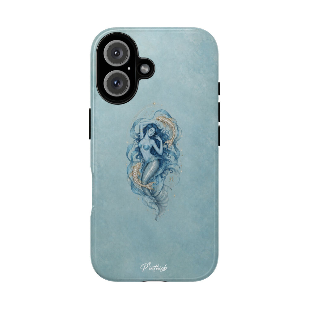 Pisces Zodiac Glitter Phone Case