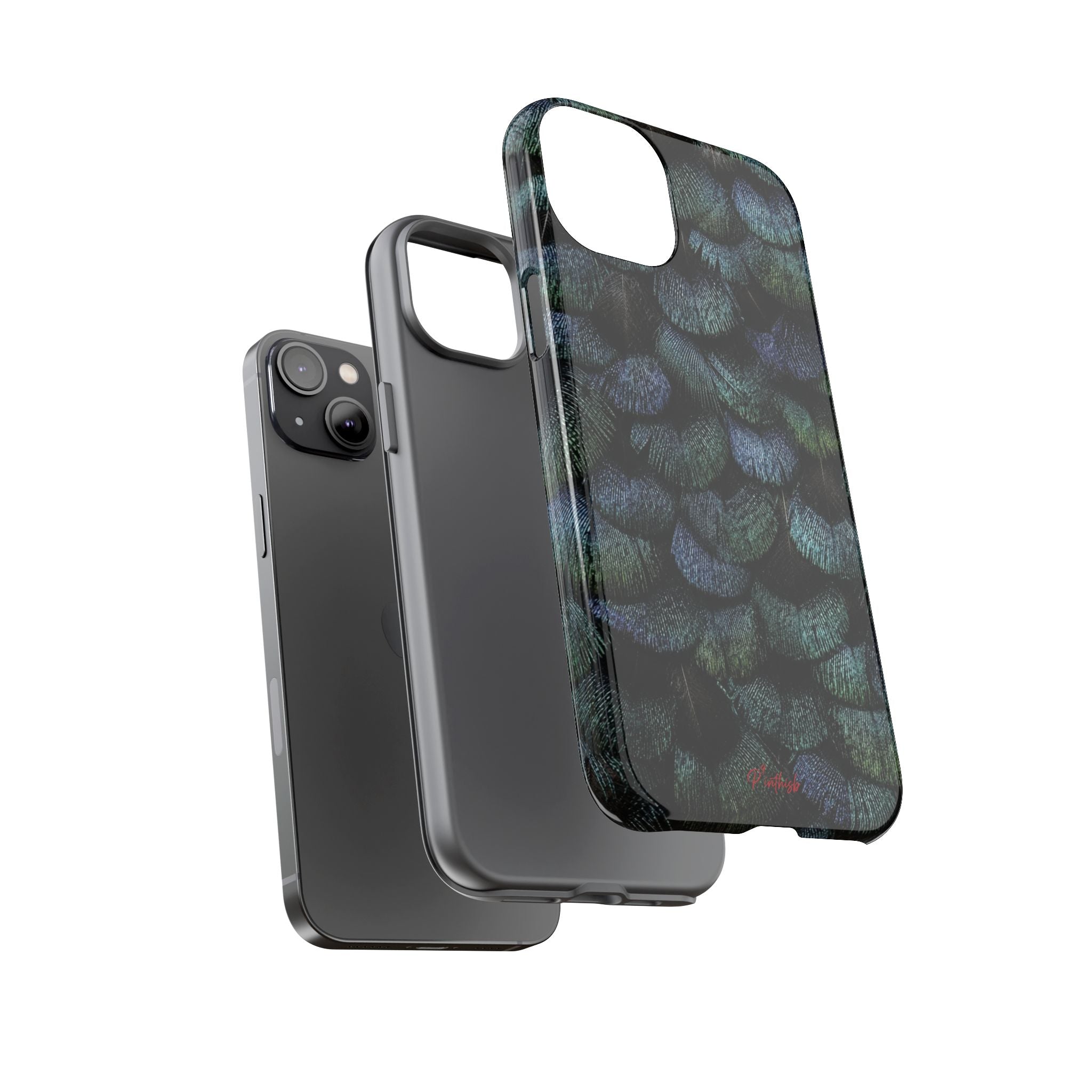 Iridescent Feather Tough Case