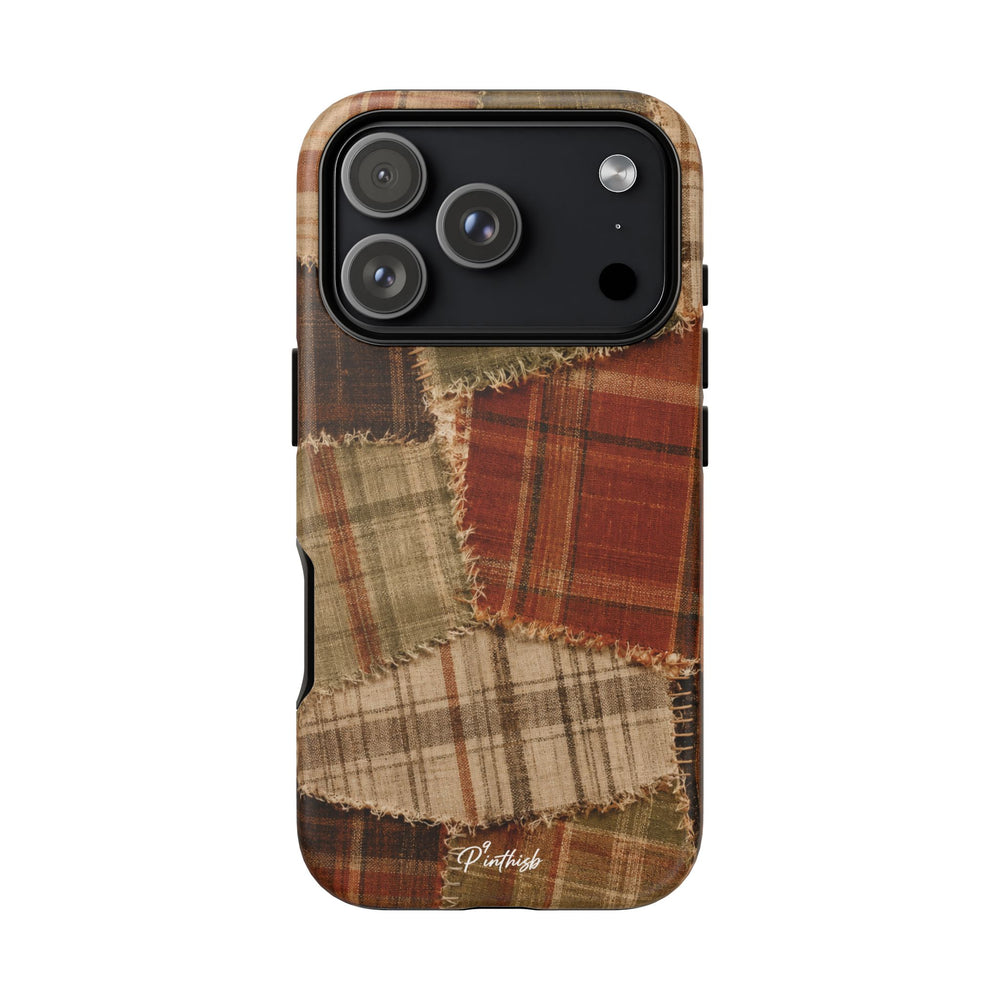 Rustic Fall Patchwork Tough Case