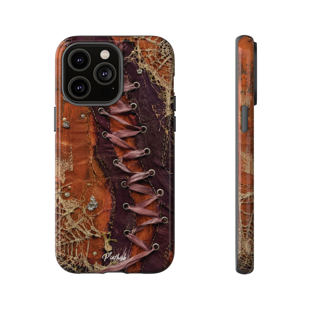Vintage Leather Lace Tough Case