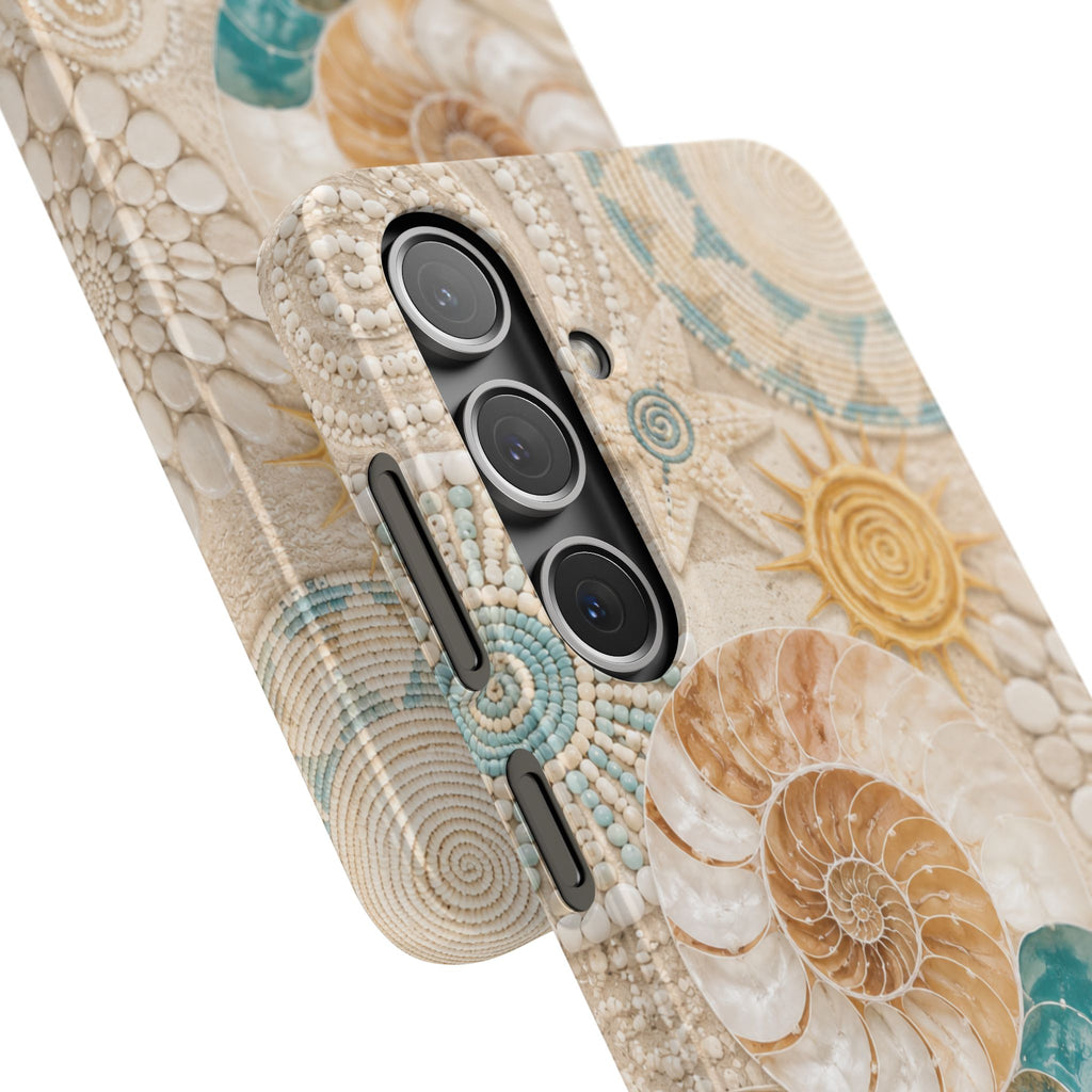 Coastal Seashell Snap Case