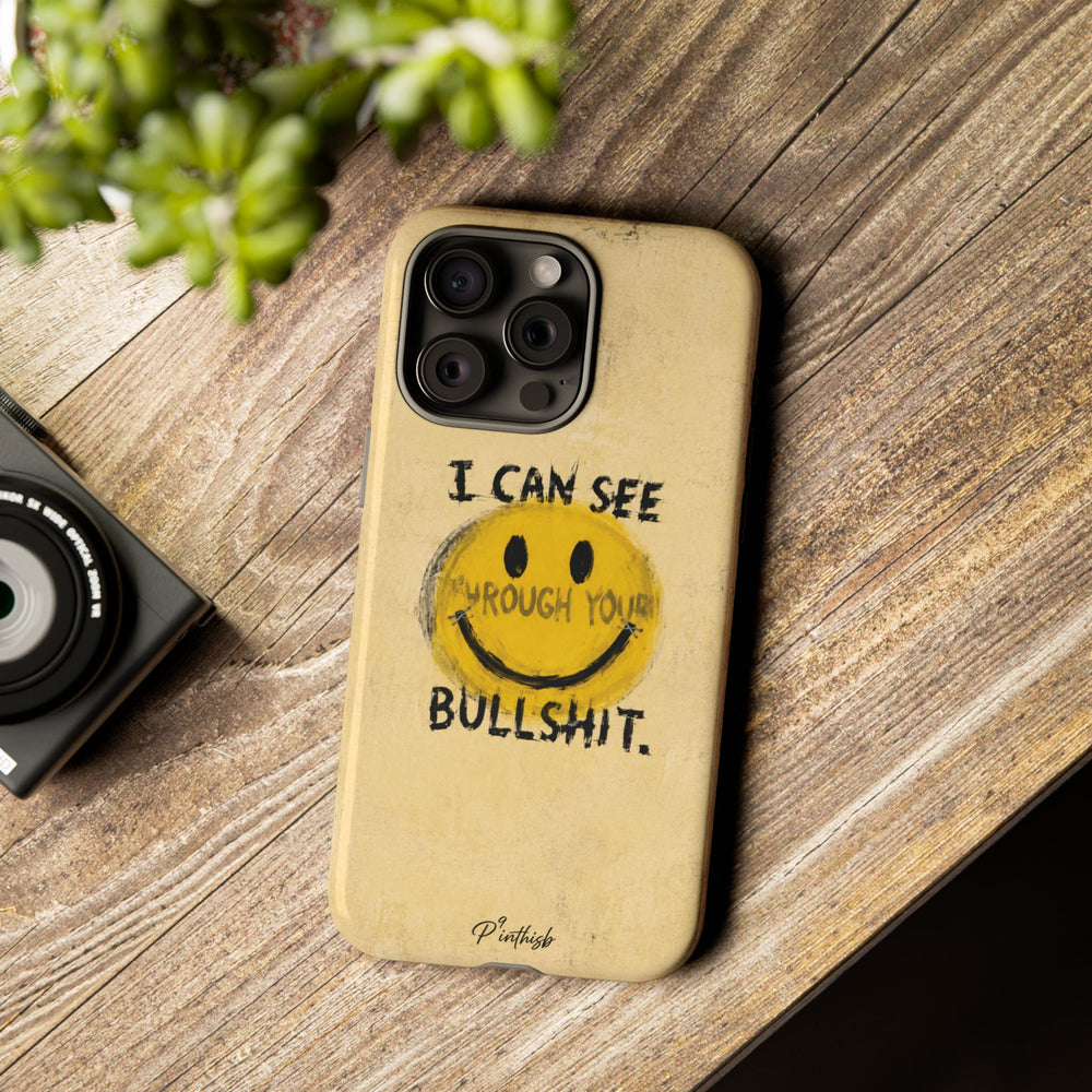 Smiley Anti-BS Tough Case