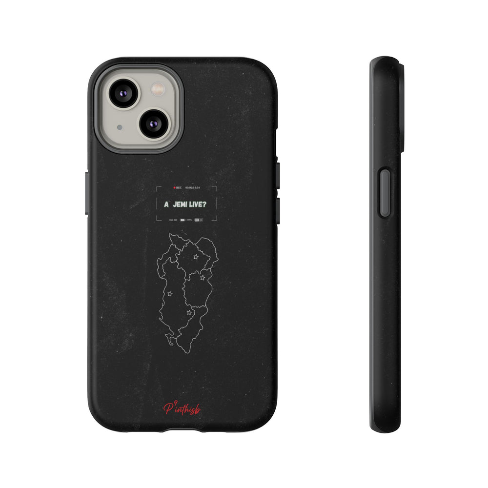 "A jemi live?" Tough Phone Case
