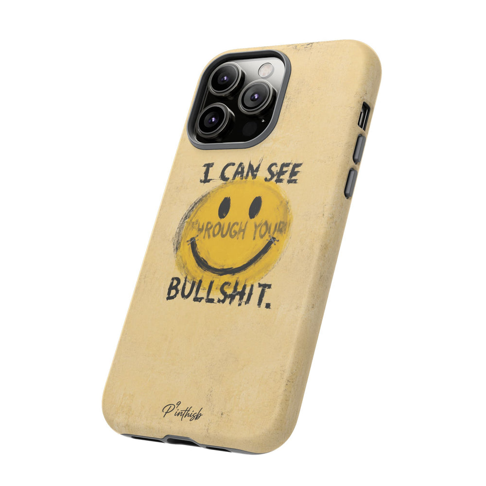 Smiley Anti-BS Tough Case