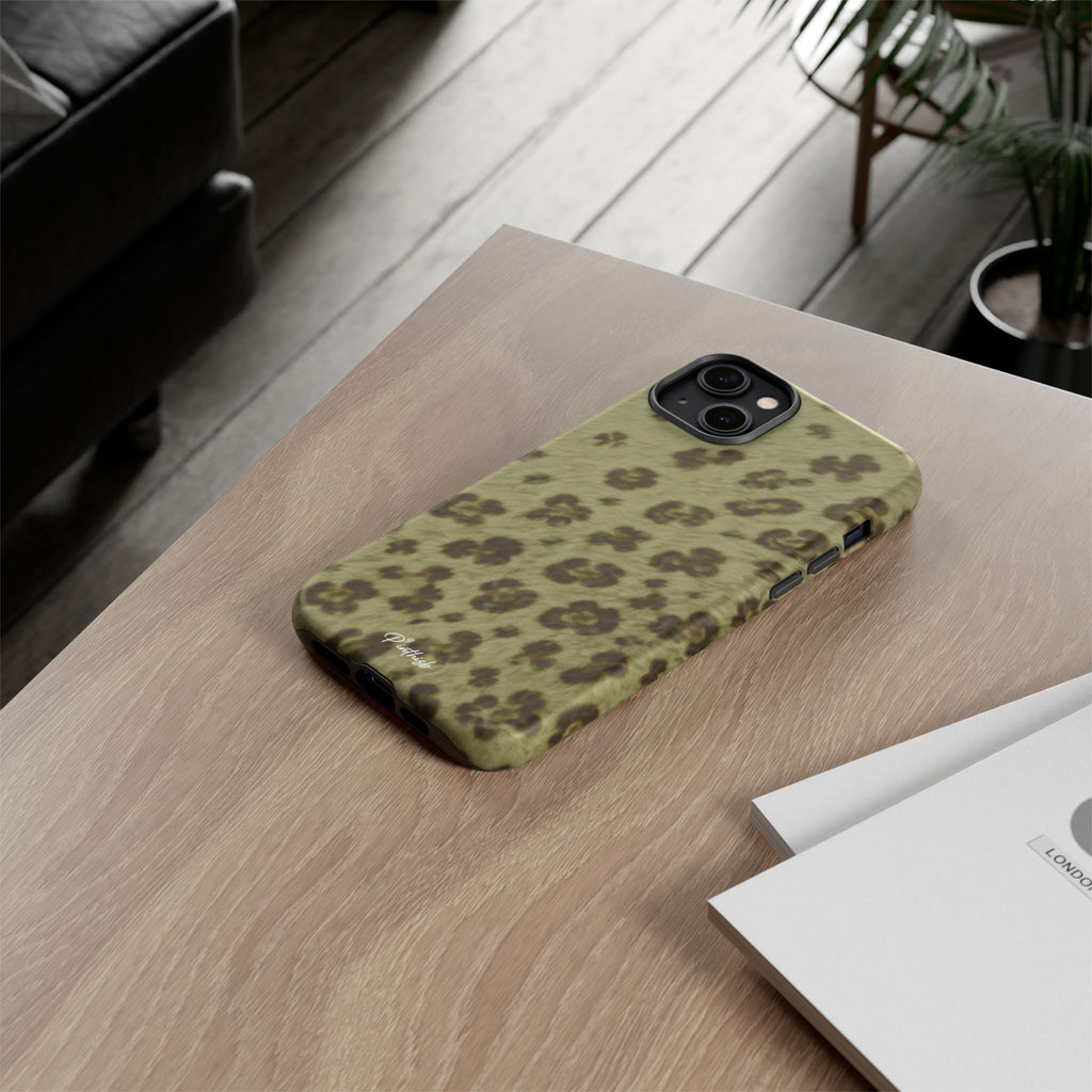 Olive Leopard Print Tough Case