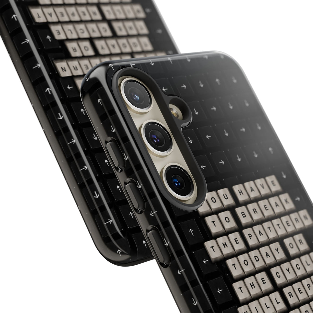 "Break the pattern" Keyboard Tough Case