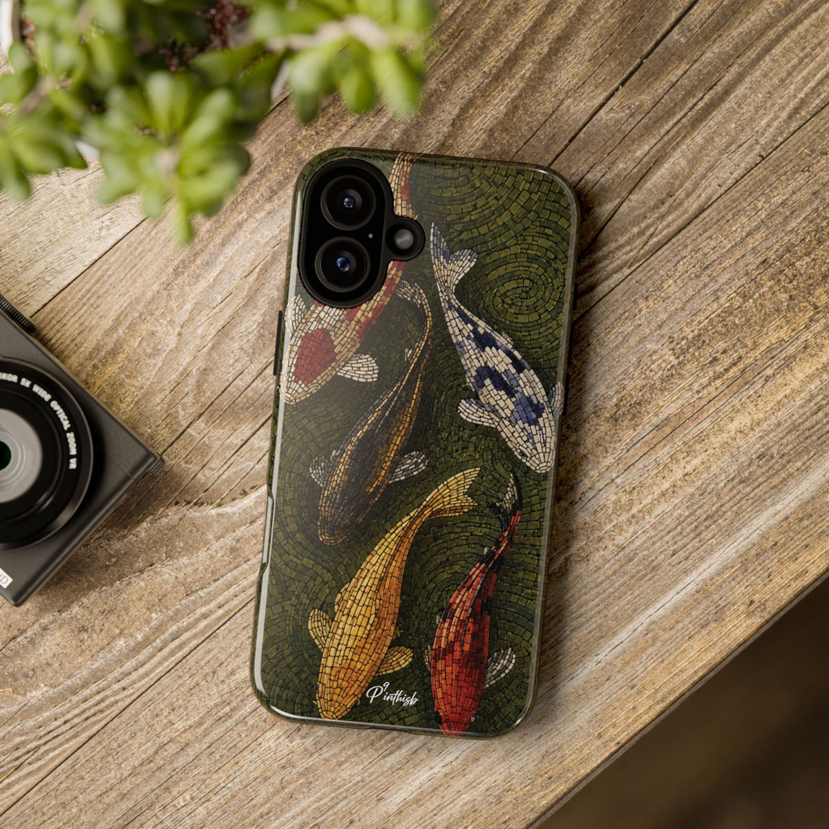 Fish Pond Tough Phone Case