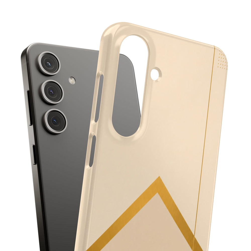 Gold Malboro Inspired Snap Phone Case