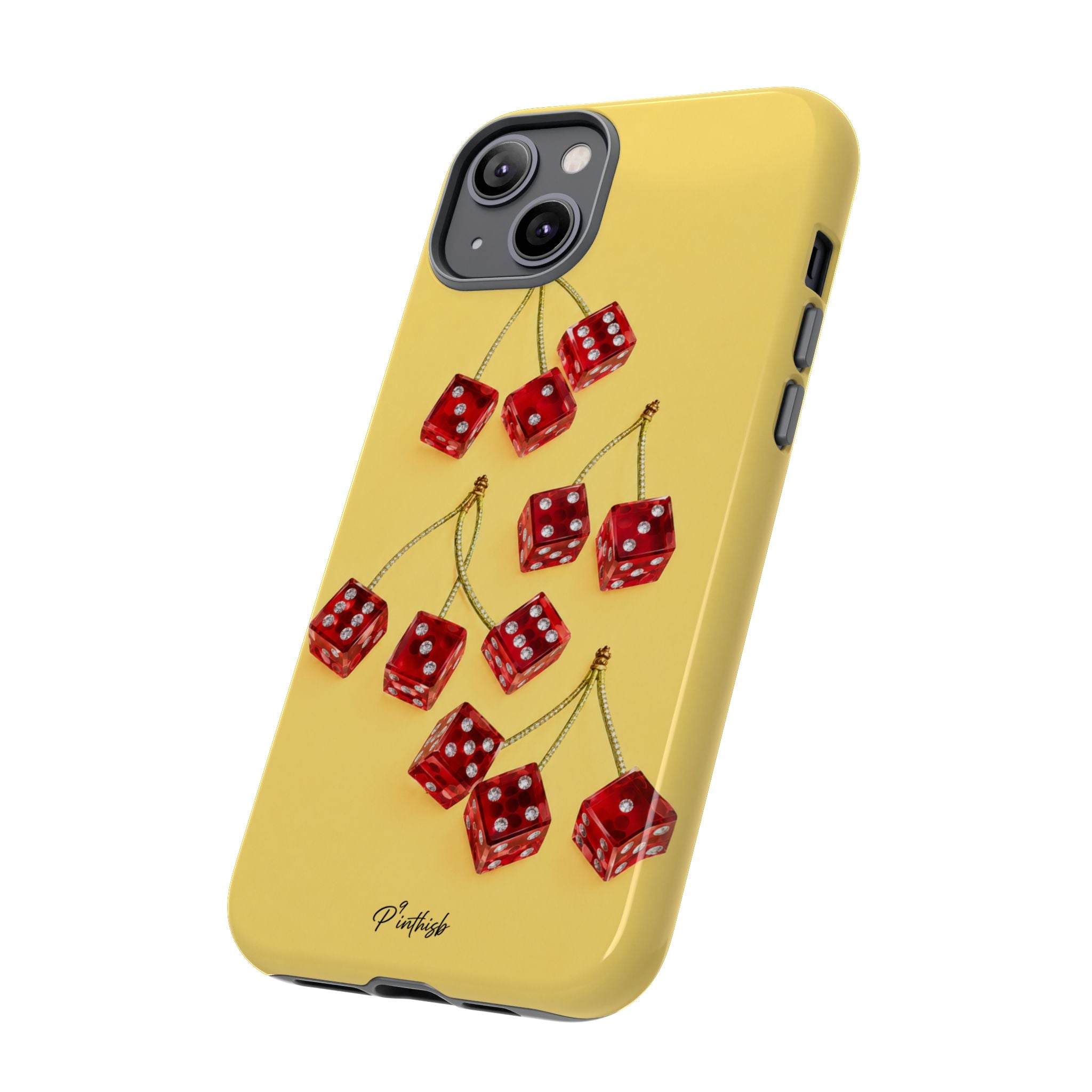 Cherry Dice Tough Phone Case