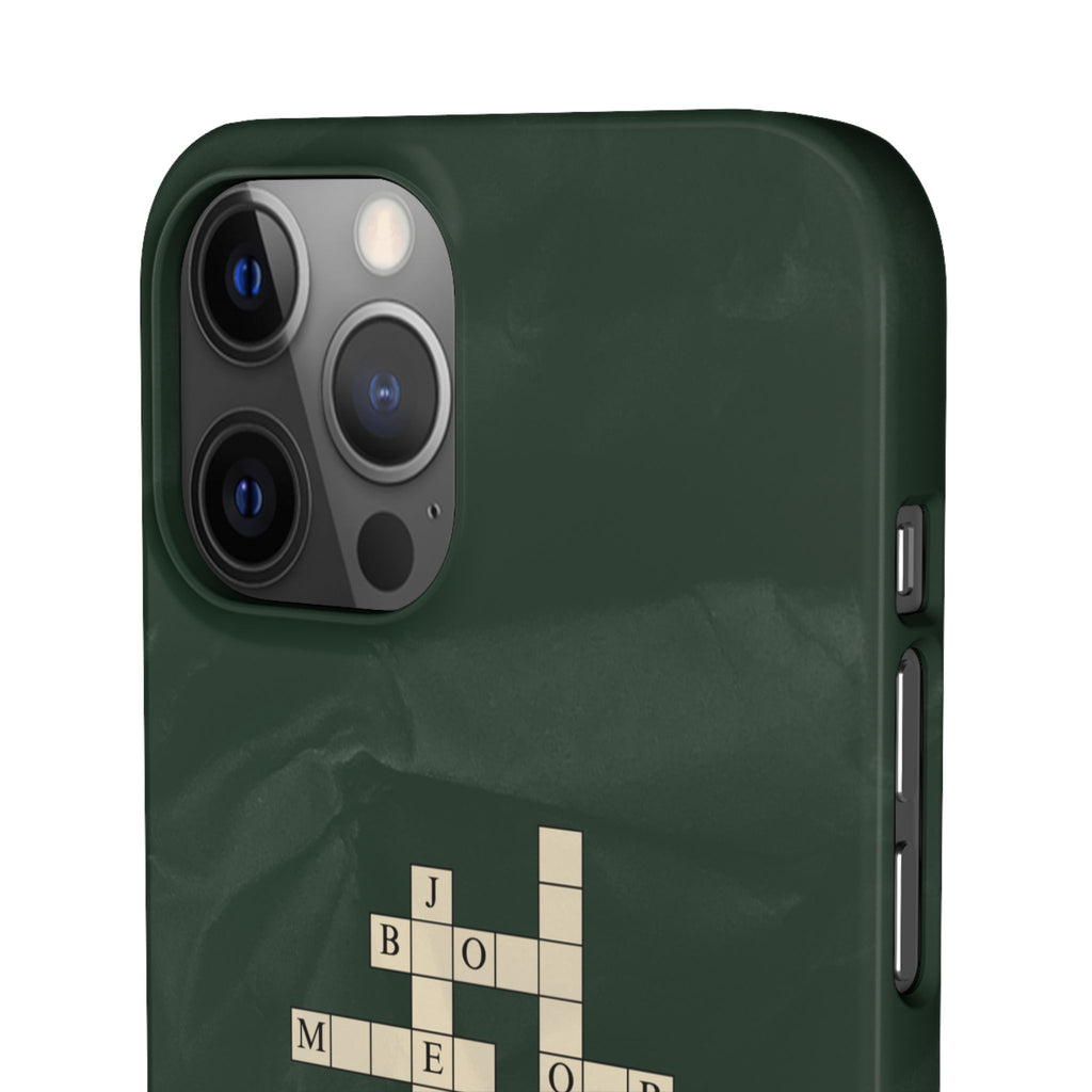 "JBMTQR crossword" Snap Phone Case