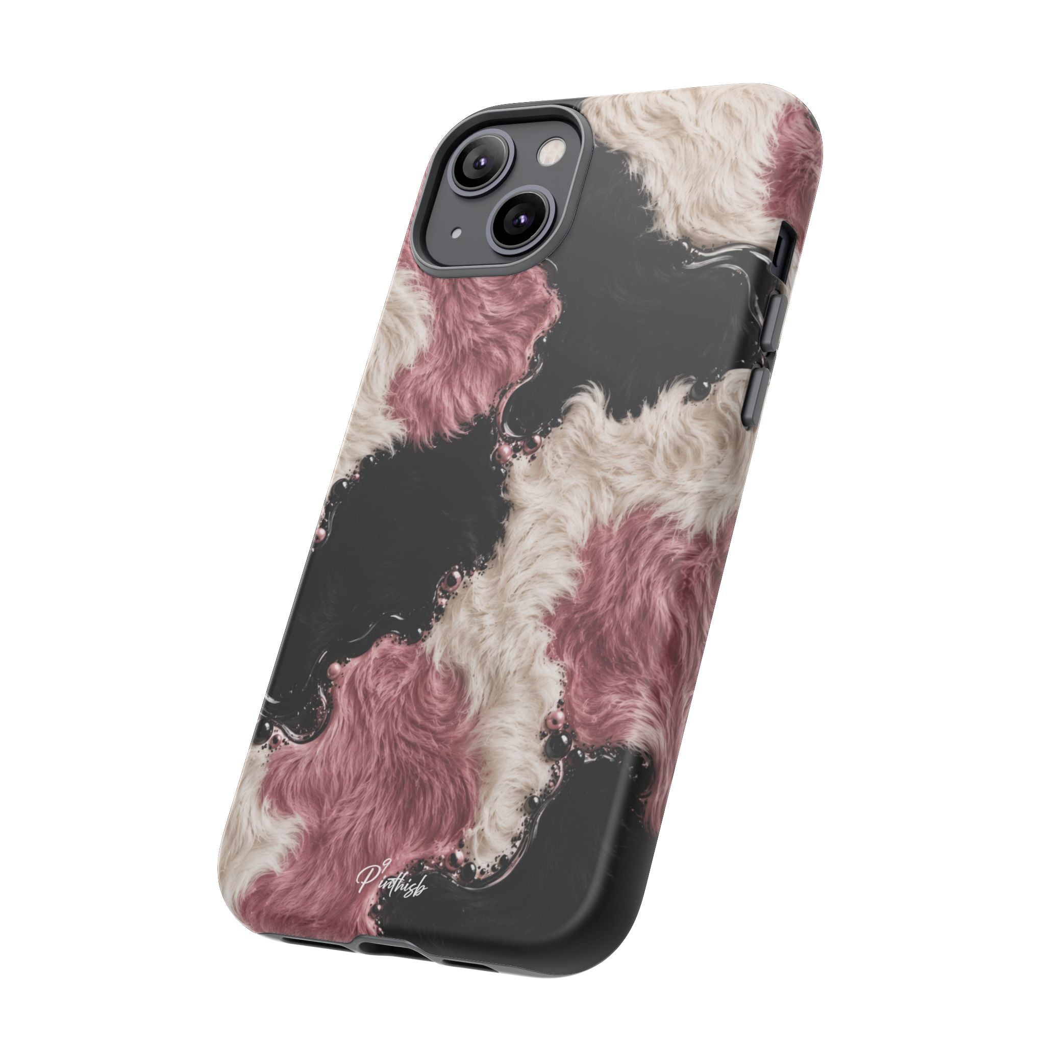 Cow Print Swirl Tough Case