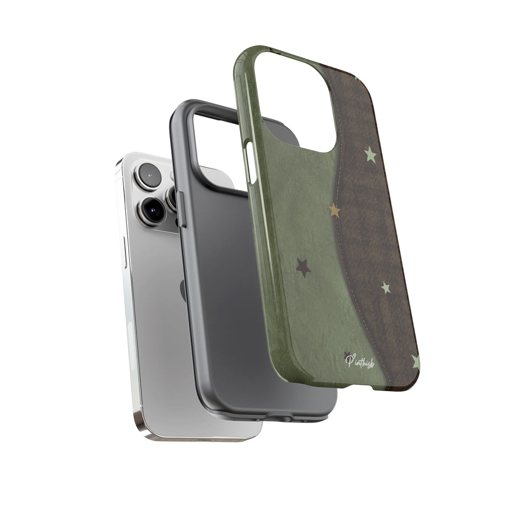 Rustic Stars Tough Phone Case