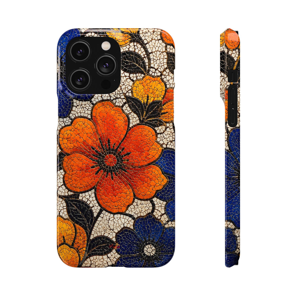 Floral Mosaic Snap Case