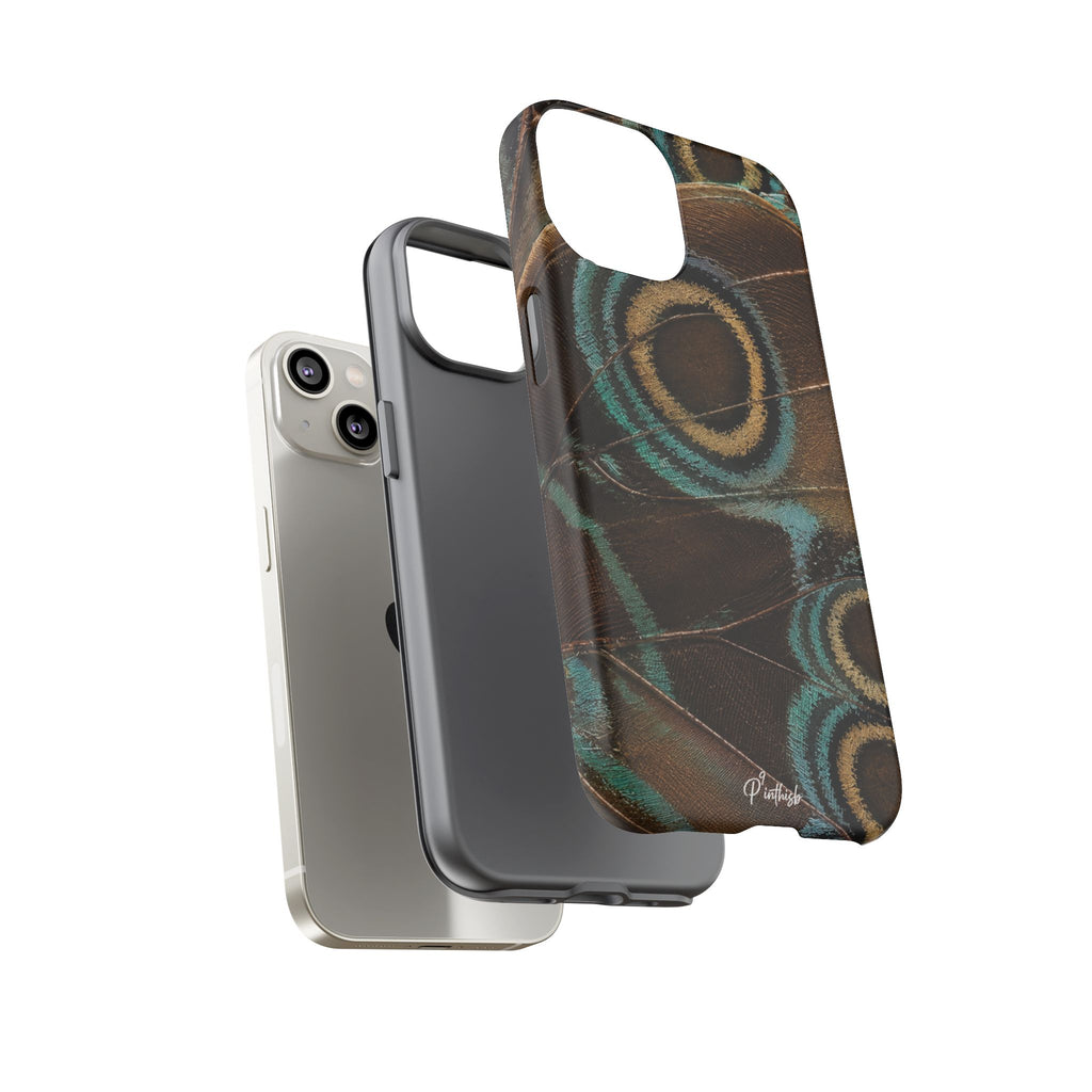 Peacock Feather Pattern Tough Case