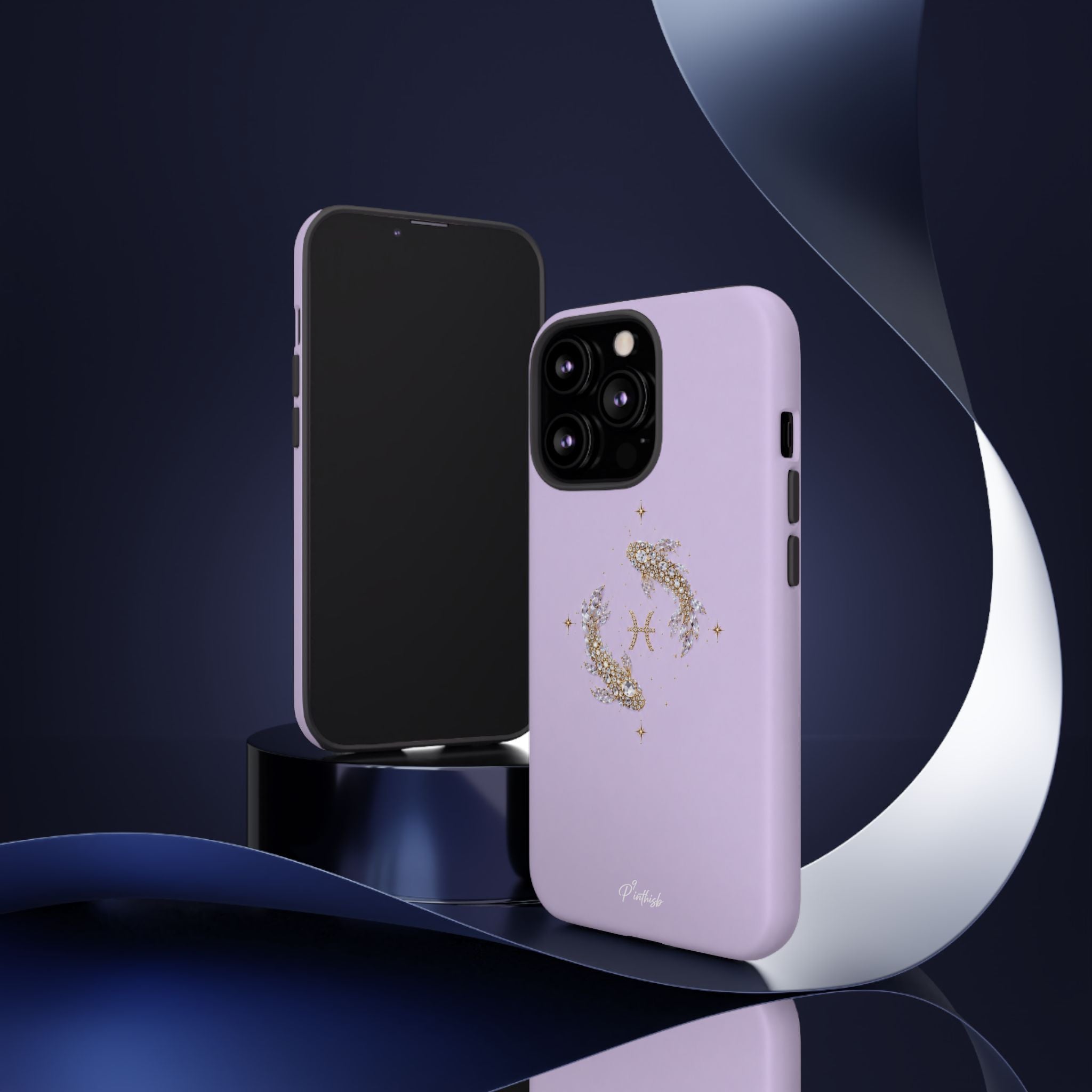 Pisces Glitter Phone Case