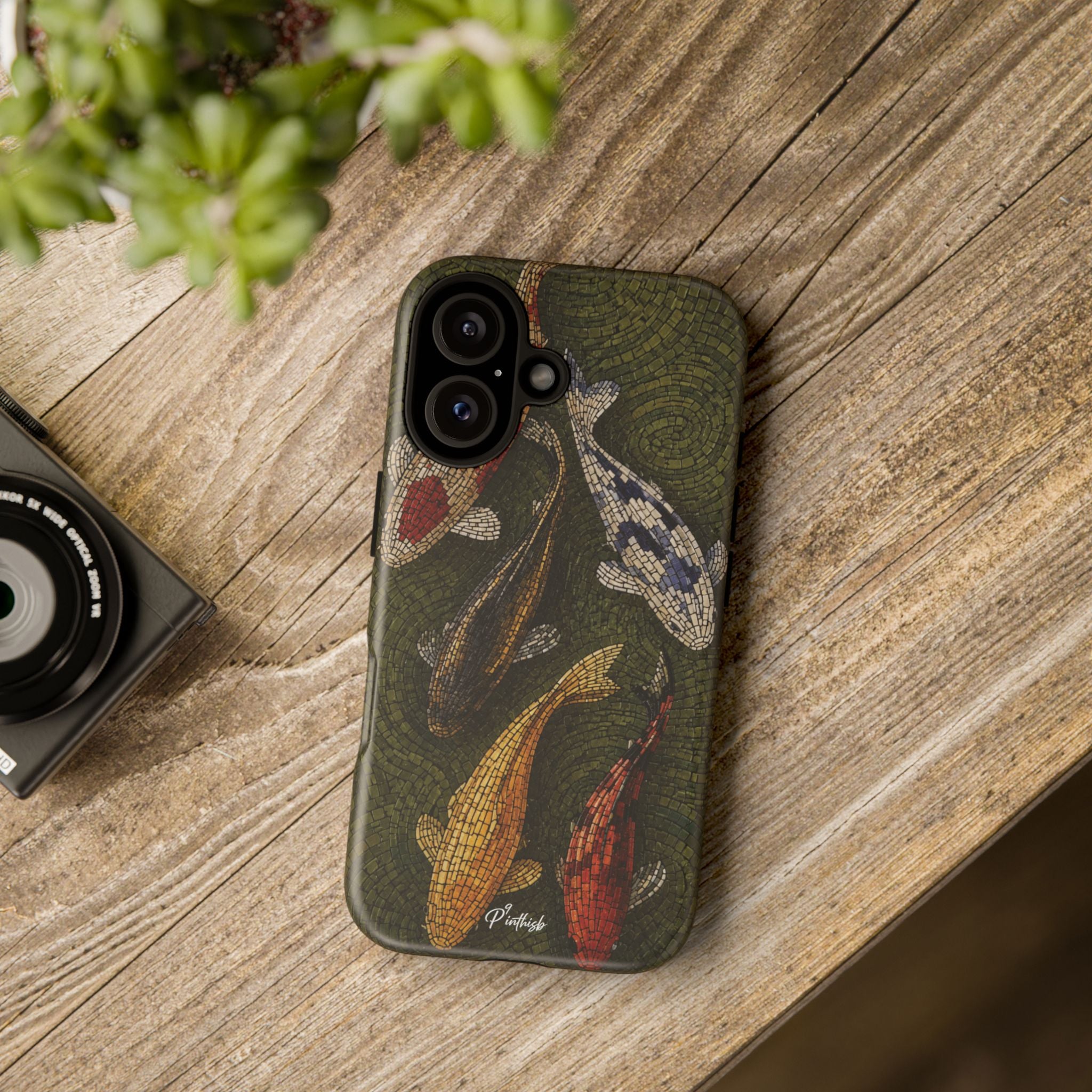 Fish Pond Tough Phone Case
