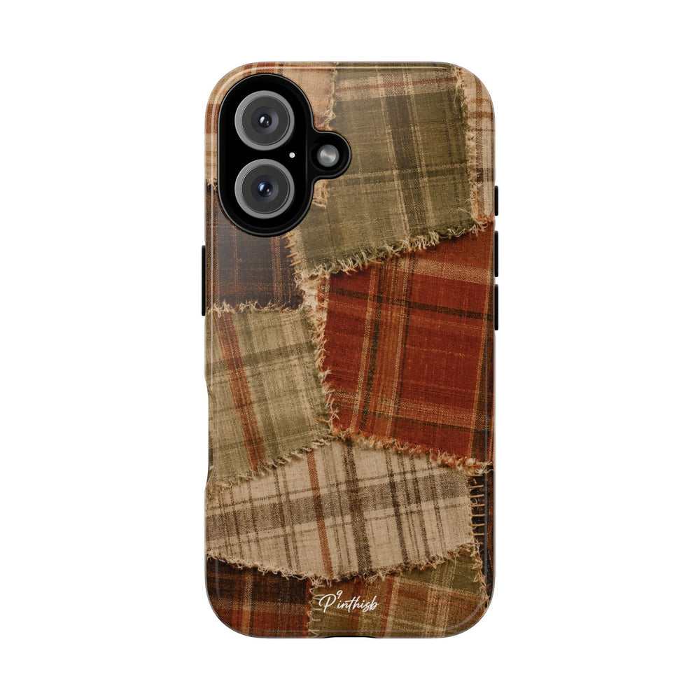 Rustic Fall Patchwork Tough Case