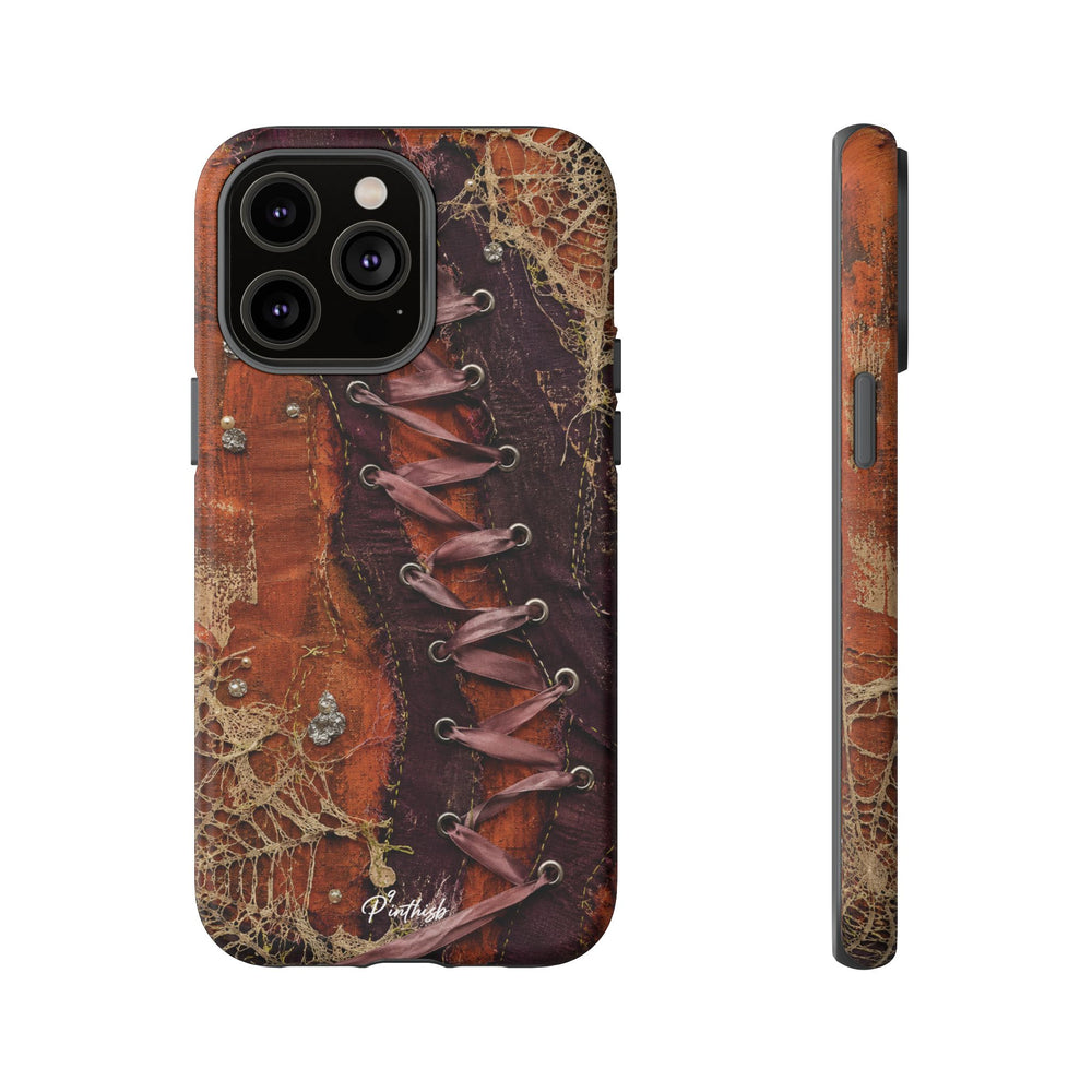 Vintage Leather Lace Tough Case