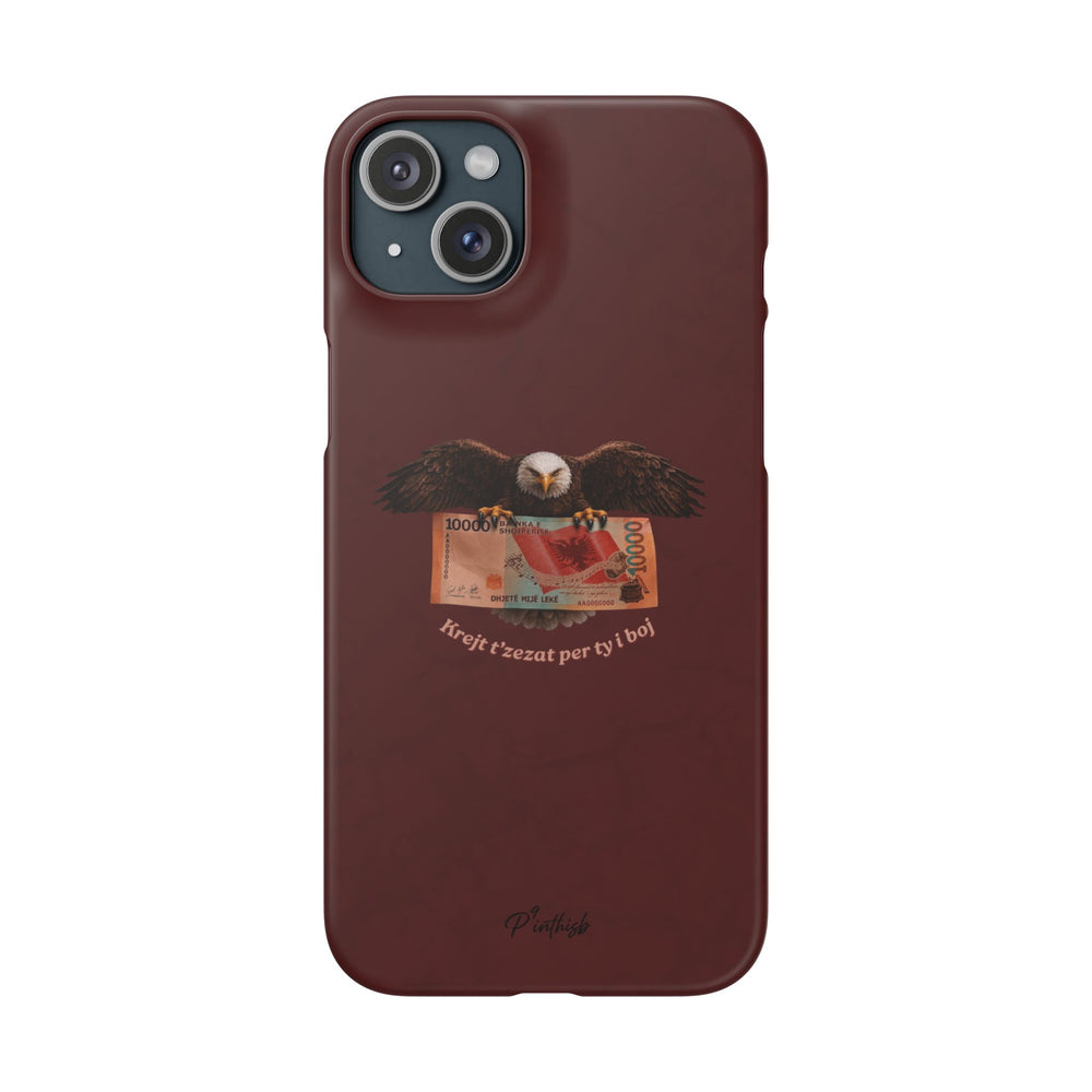 "Krejt t'zezat per ty i boj" Snap Case