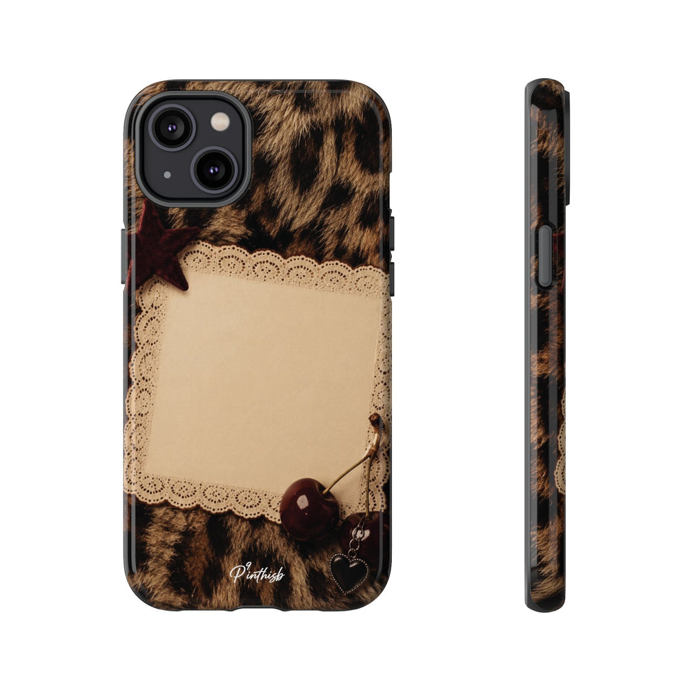Personalized Leopard Lace Phone Case