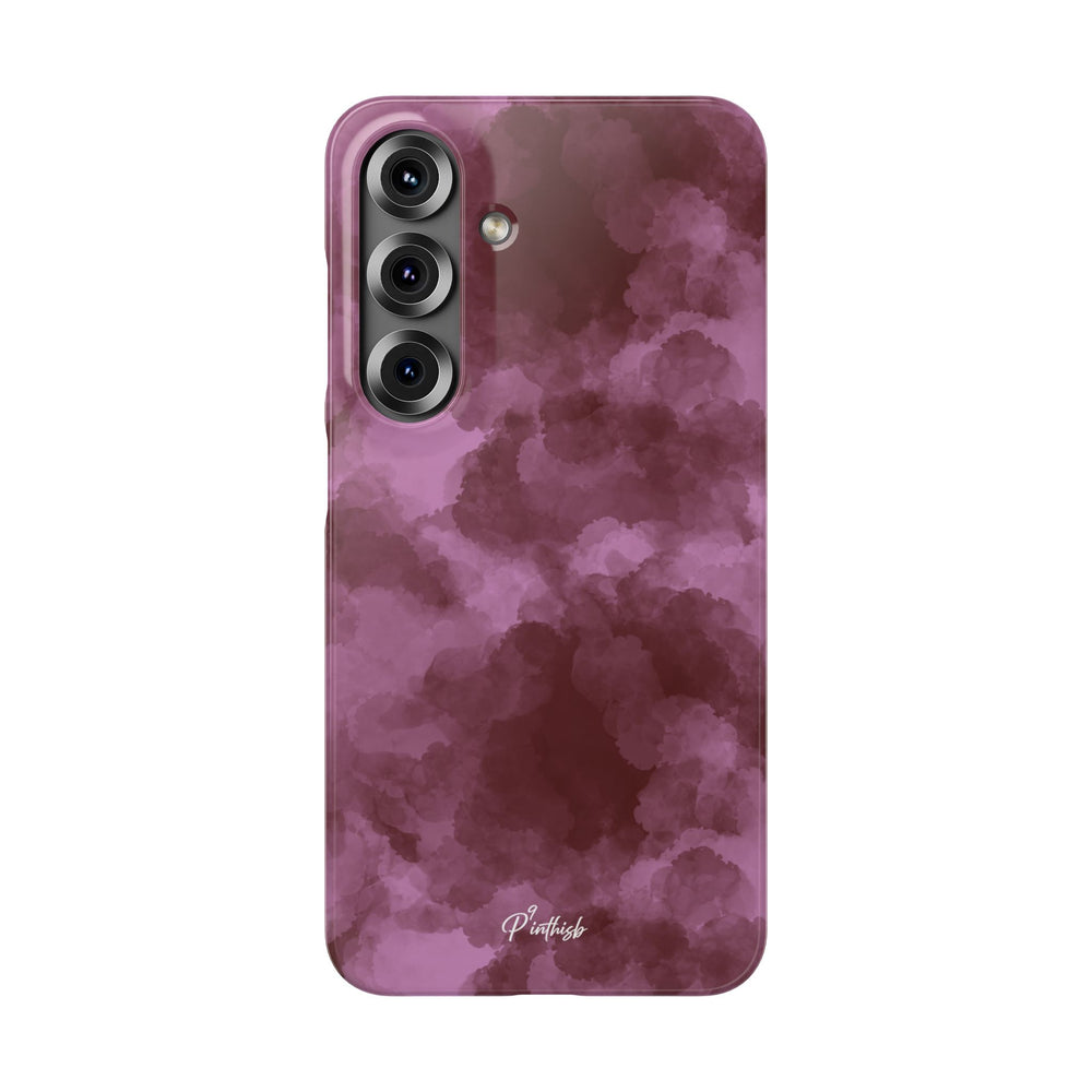 Purple Rain Snap Phone Case