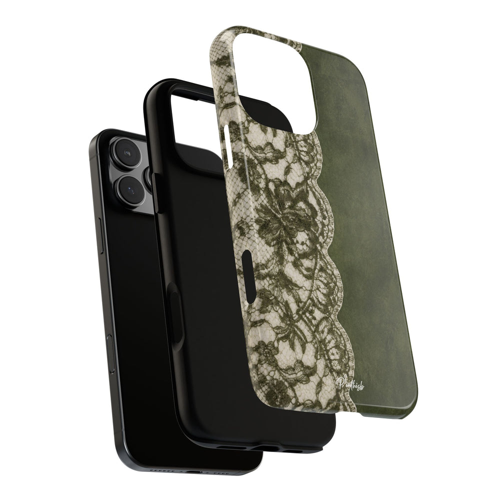 Olive Lace Tough Case