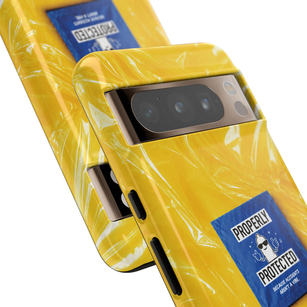 "Properly Protected" Graphic Phone Case
