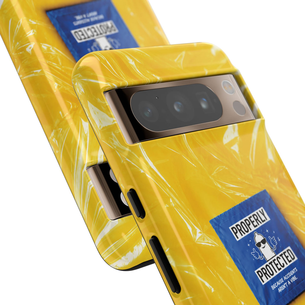 "Properly Protected" Graphic Phone Case