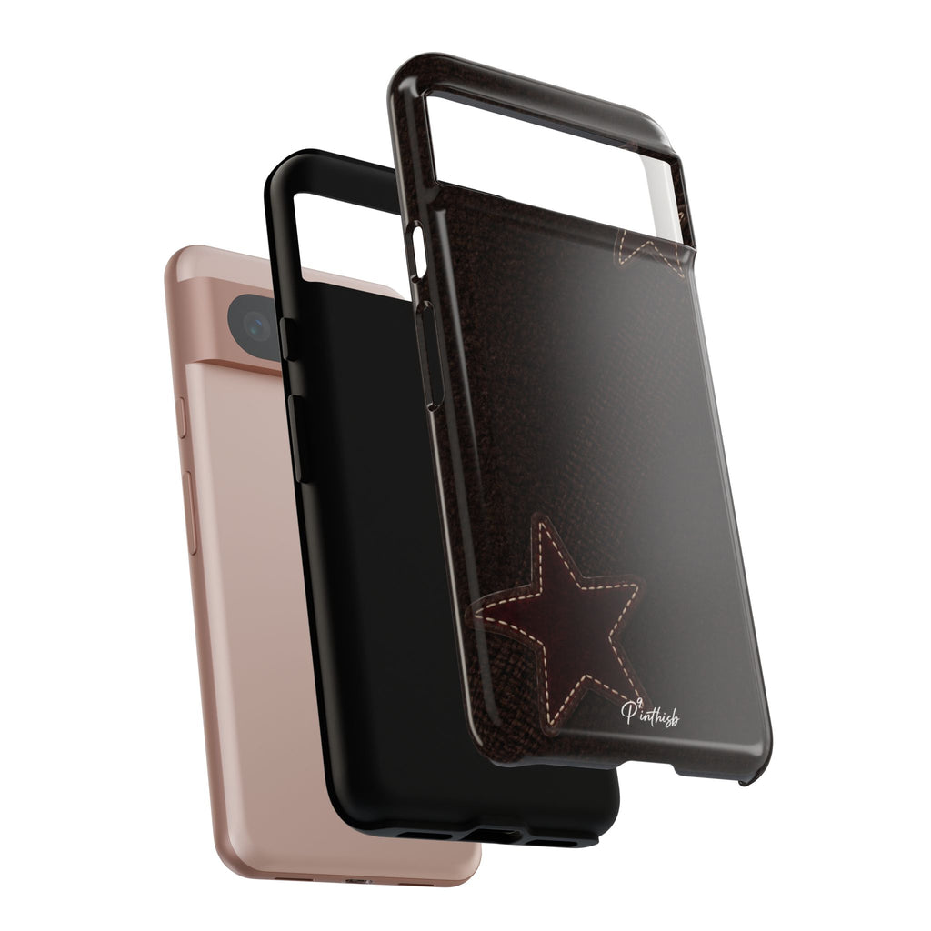 Rustic Stitched Star Phone Case