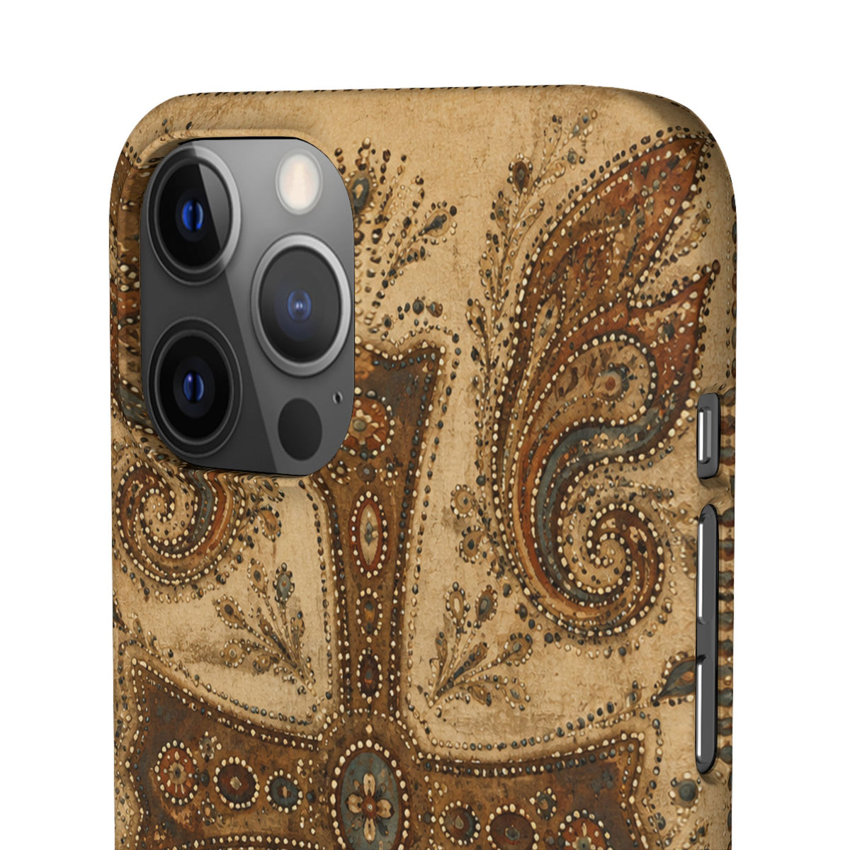 Cross Paisley Snap Case