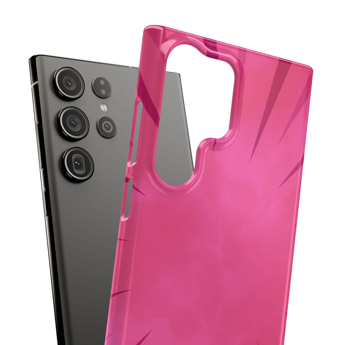 Pink Burst Snap Phone Case