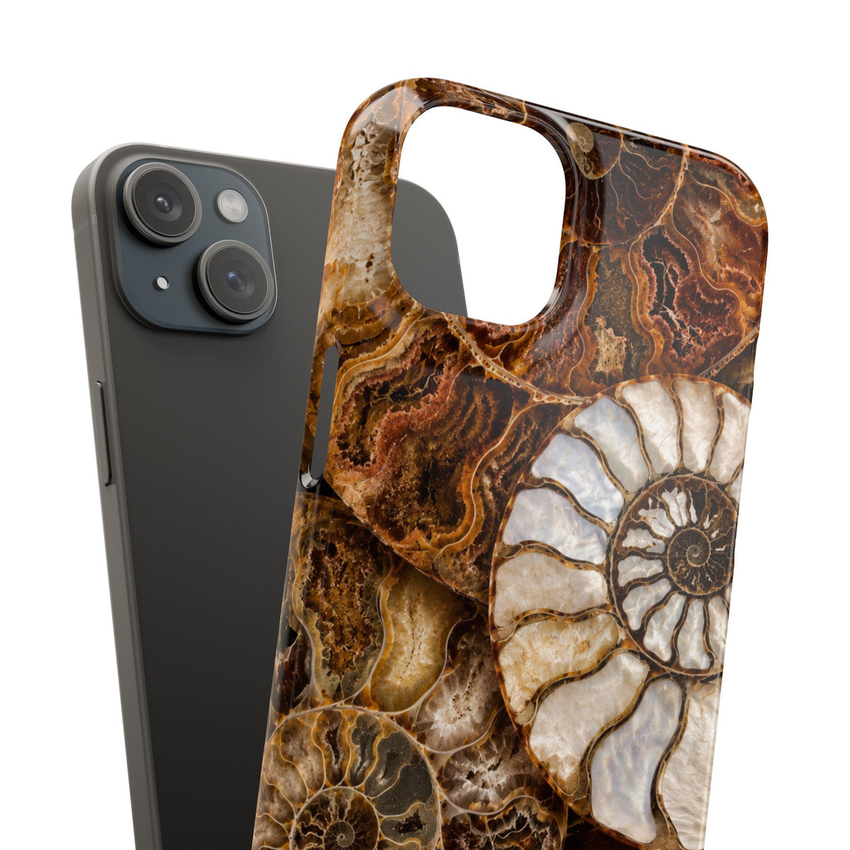 Nautilus Fossil Snap Case