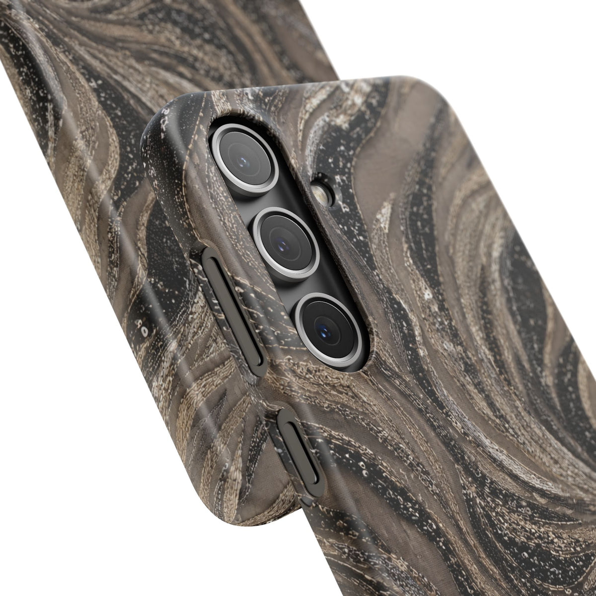 Neutral Swirl Protective Snap Case