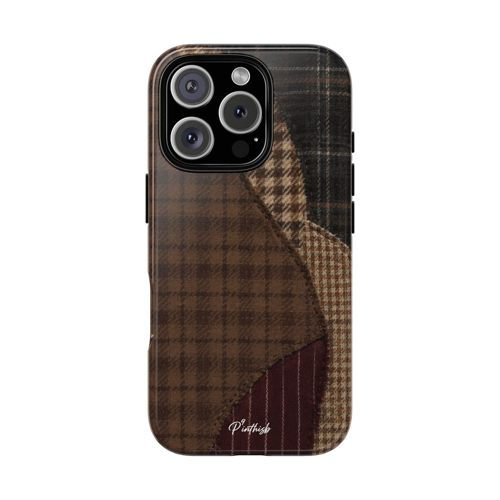 Rustic Brown Retro Tough Case