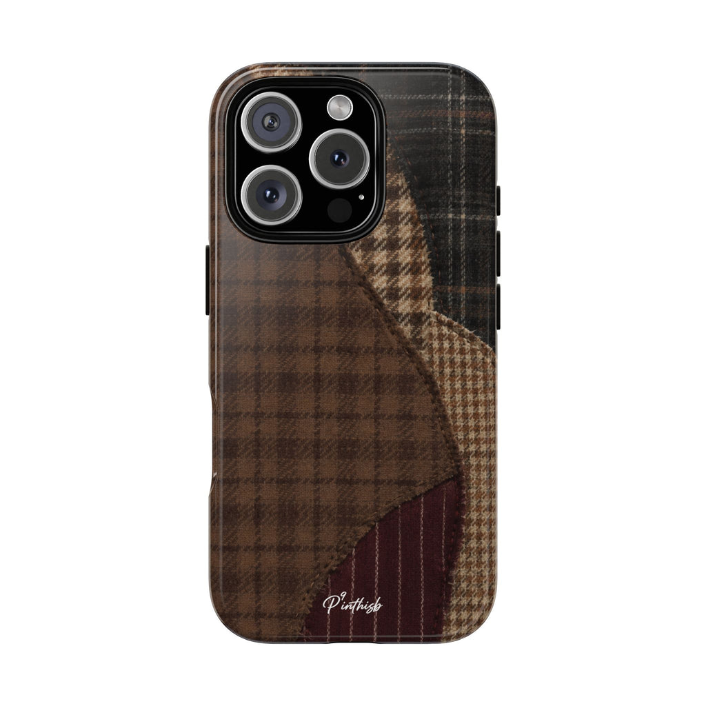 Rustic Brown Retro Tough Case