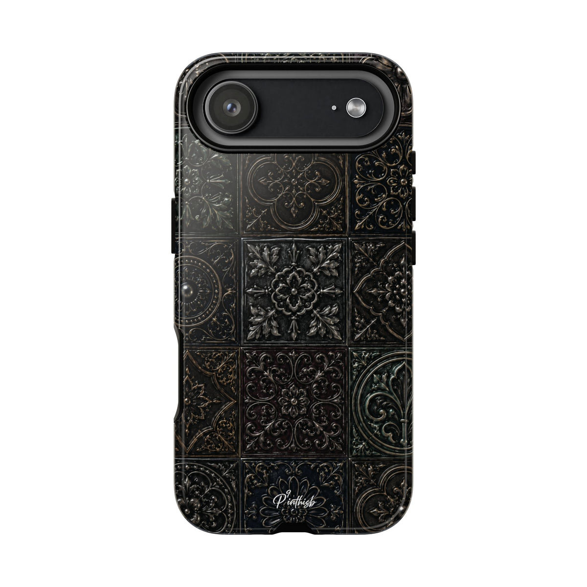 Mosaic Pattern Tough Phone Case