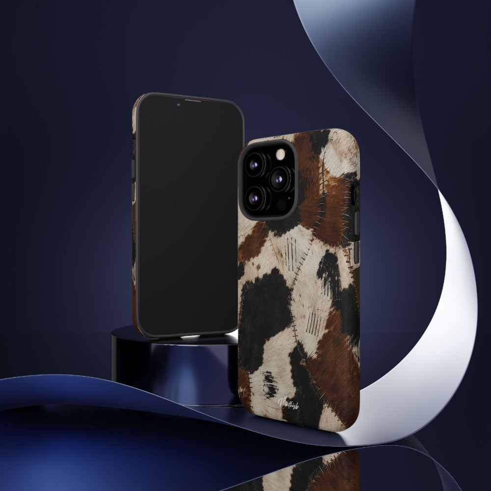 Brown & Black Animal Print Tough Case